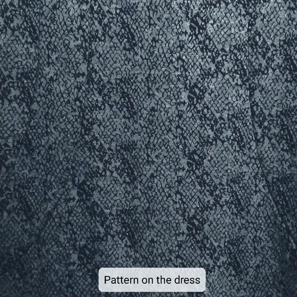 George Grey Print Sleeveless Dress - Picture 12 of 14